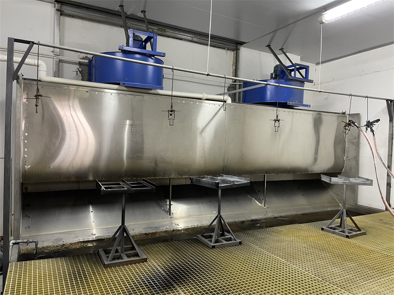 多工位静电喷涂